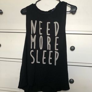 Need More Sleep Tank Top